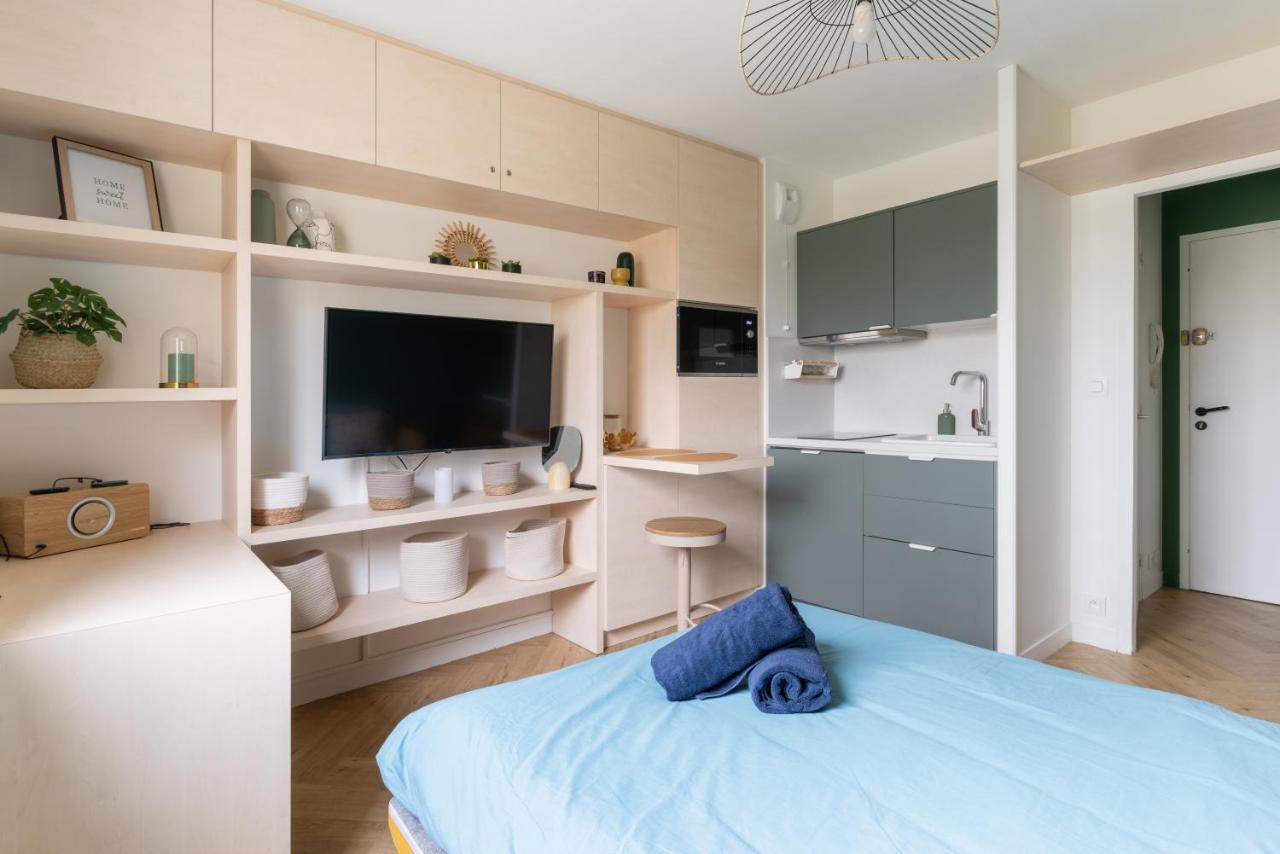 Studio Refait A Neuf Avec Parking En Bord De Loire Nantes Esterno foto